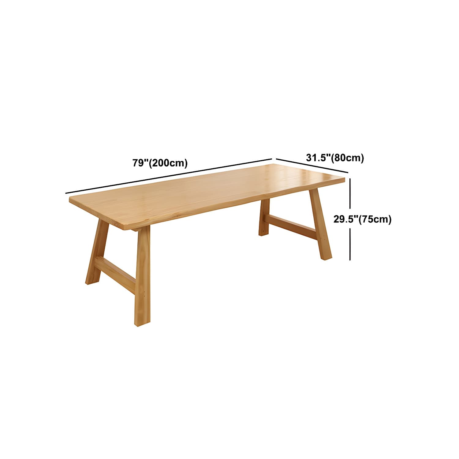 Home Pine Dining Room Set 1/2/5/7 Pieces Modern Dining Room Table Set - image 14