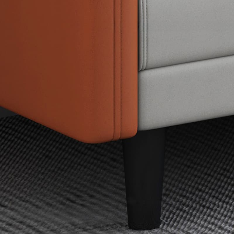 Drawing Room Gray/Light Brown/Off-White Standard Sofa with Armrest - image 13