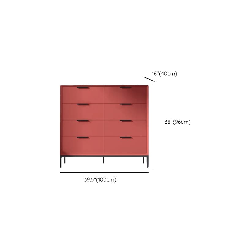Modern Solid+Engineered Wood 5 Tiers/3 Tiers/4 Tiers Double Dresser/Semainier/Bachelor Chest - image 36