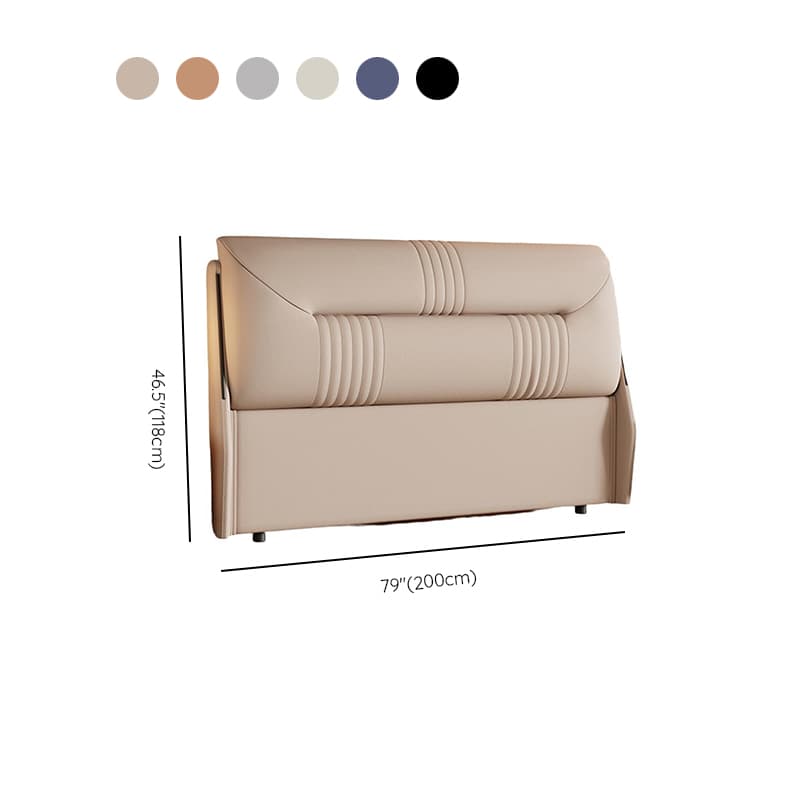 Contemporary Free-standing Standard King(76"W x 80"L)/Queen(60"W x 80"L)/Full(54"W x 75"L) Panel No Distressing With Legs in Lumber and Sponge - image 15