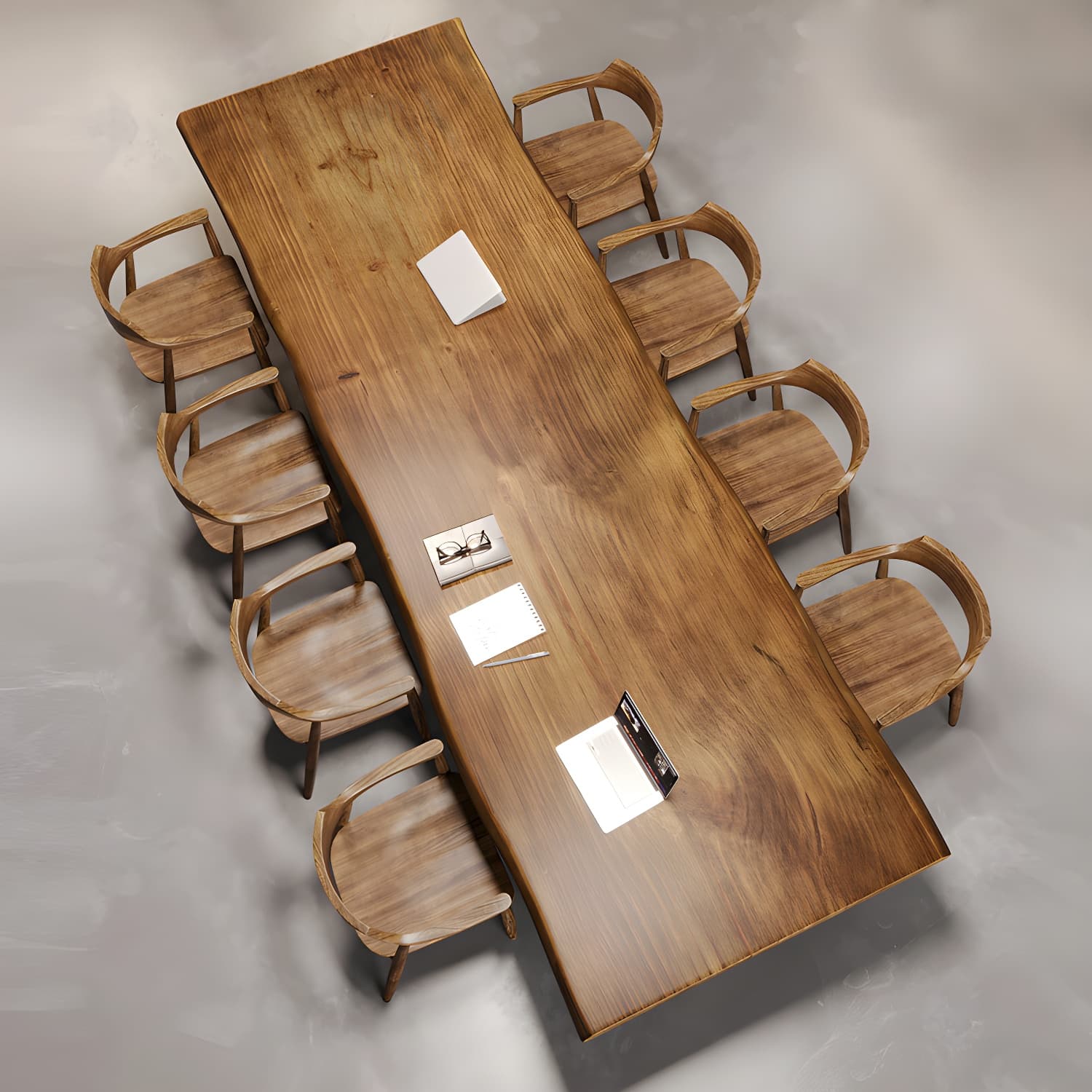 Modern Rectangle Wood Dining Table 1/4/9 Pieces Dining Set for Dining Room - image 8