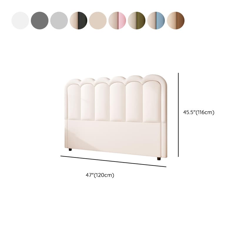 Modish Style Panel Headboard in Pine Wood with No Distressing for King/Queen/Full Bed, Featuring Sponge Upholstery Fill and Free-standing Standard Installation with Standard Height - image 14