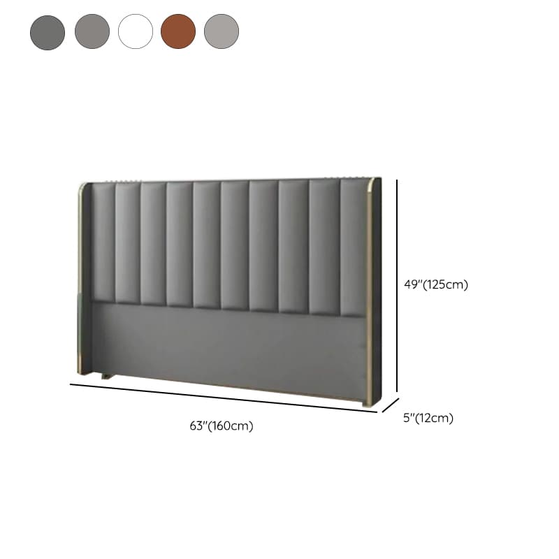 Modish Style Wingback Headboard in Timber with No Distressing, Rectangle Shape for King/Queen/Full Bed, Featuring Sponge Upholstery and Standard Height - image 10