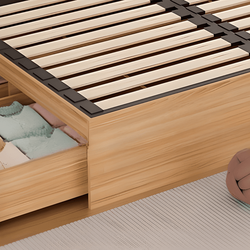Natural Color Solid Color Storage Included with 6 Drawers for Bedroom - image 4