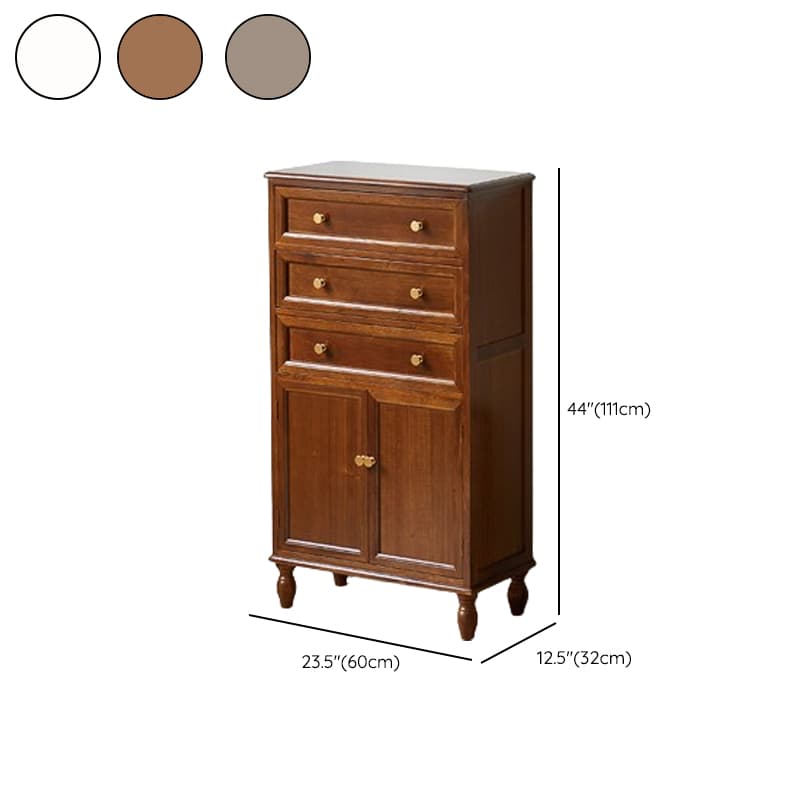 Watertight Stain Resistant Beige/Sepia Rectangle Utility Storage Cabinet with Drawer and Pull Knobs, Locker Included/Not Included - image 16