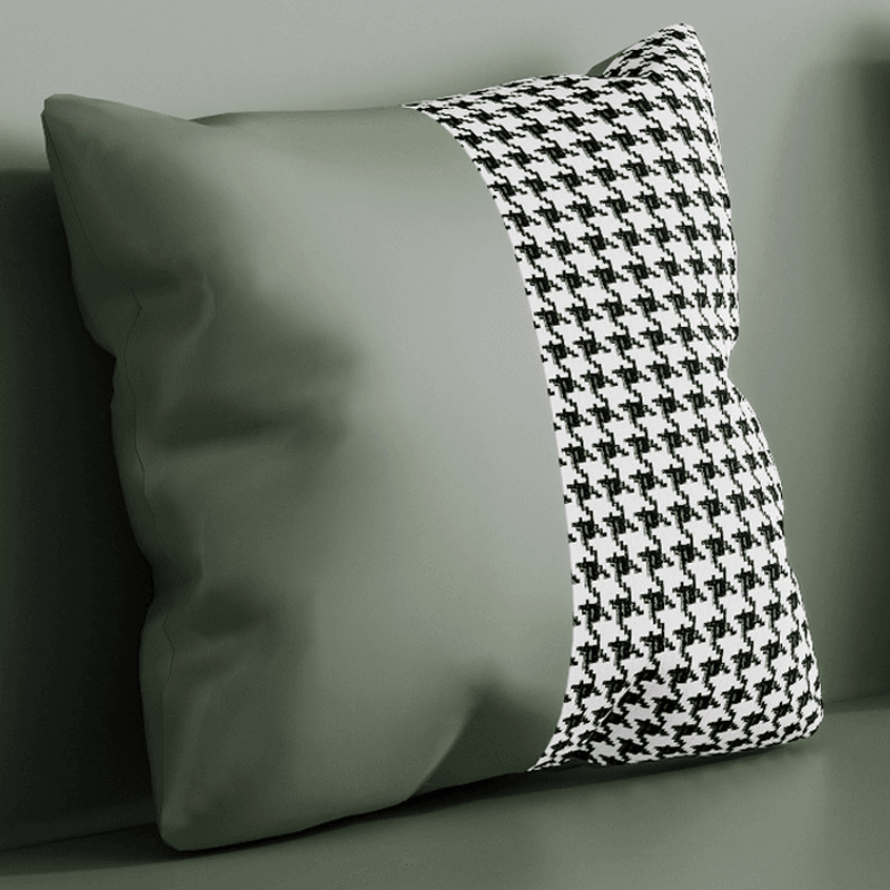 Casual Solid Color Water Resistant Sofa Couch in Grey/Cream/Citrus Color for 3 Person with Square Arm and 3 Pillows - image 14