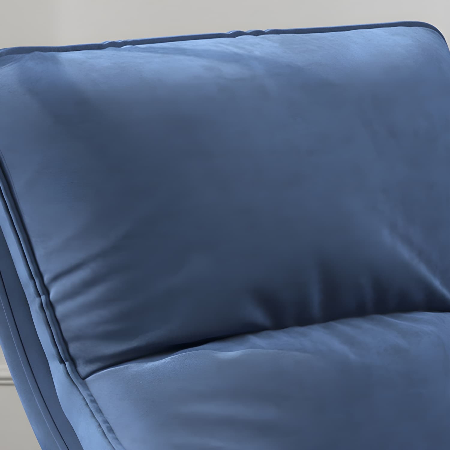 Contemporary Upholstered Rocker Chair Metal Frame Spindle Rocker Chair for Living Room - image 9