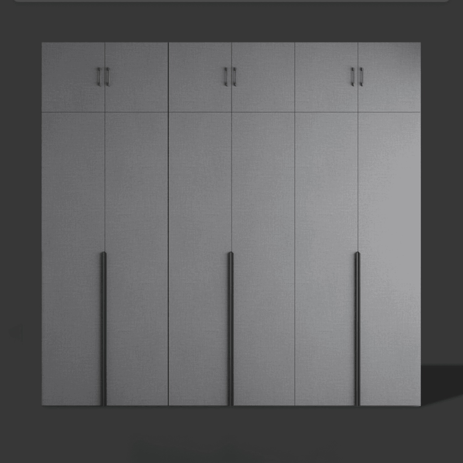 Trendy Dove Grey Wooden Wardrobe with Interior Shelves, Soft Close Door & Hanging Rod - image 20