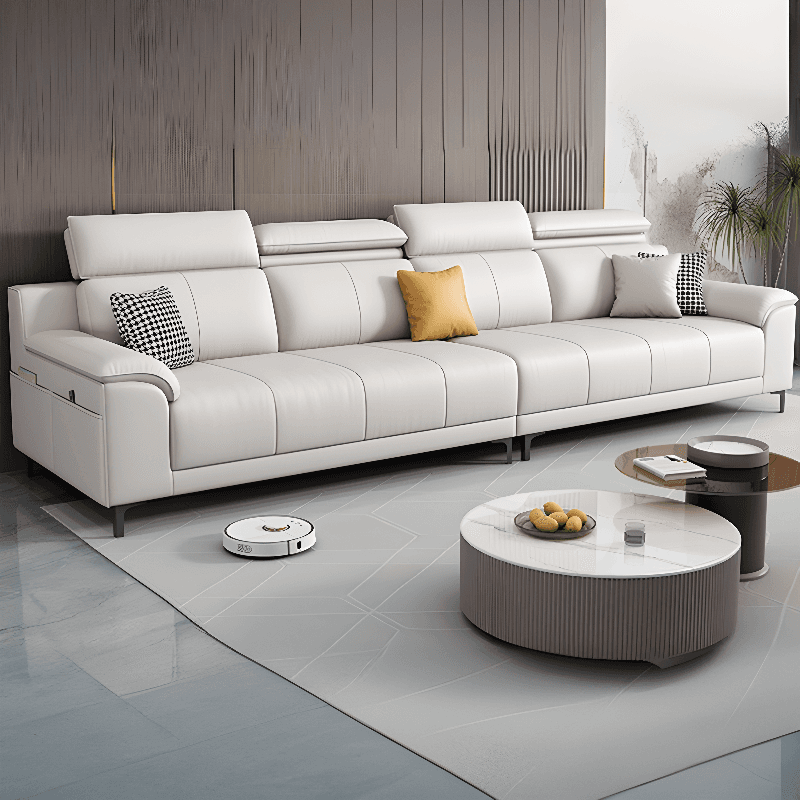 Straight/L-Shape Sofa/Corner Sectional with Horizontal/Left Orientation