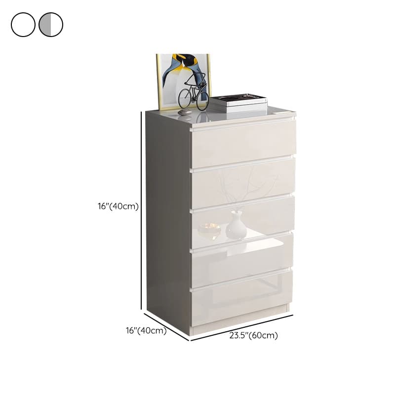 Contemporary Vertical/Horizontal Bleached Wood Semainier/Double Dresser/Bachelor Chest Pale Wood Finish 6 Drawers/5 Drawers/4 Drawers for Master Bedroom - image 19