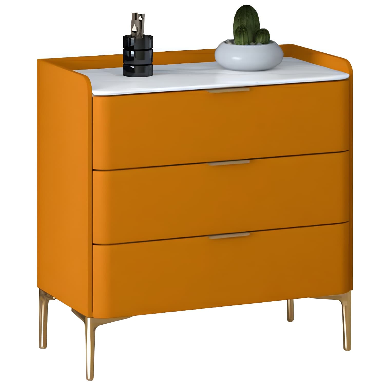 Modern Pine Wood Dresser with Drawers and Soft Close Glides in Narrow Design - image 8