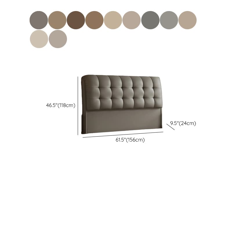 Simplistic Style Panel Headboard with No Distressing, Piled Tufted Rectangular Design for Queen/Full/Twin XL Bed, Featuring Sponge Upholstery and Standard Height - image 16