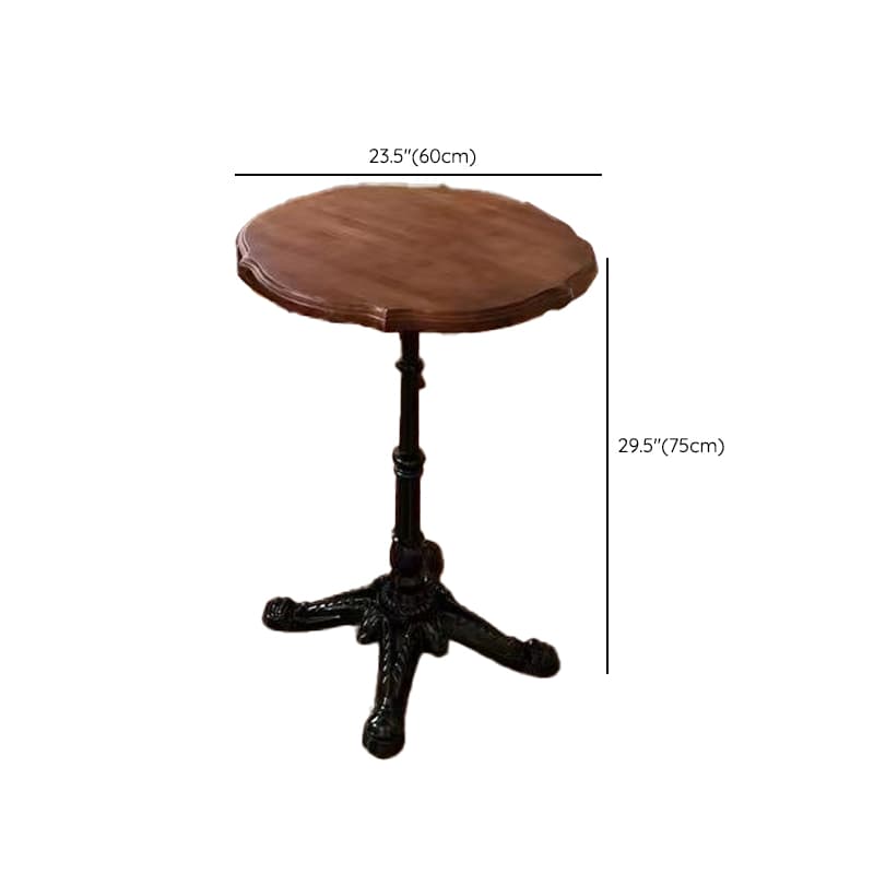 Standard Table Height Fixed Dining Table in Sand with a Natural Wood Tabletop for 2 in a Simplistic Style - image 16