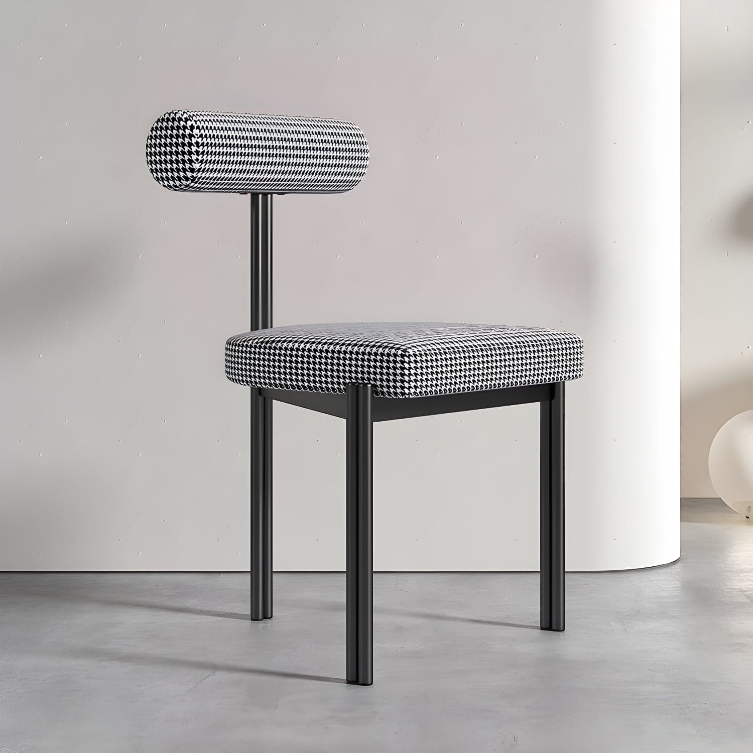 Upholstered Armless Dining Chairs Nordic Style Low Back Side Chair for Dining Room - image 3