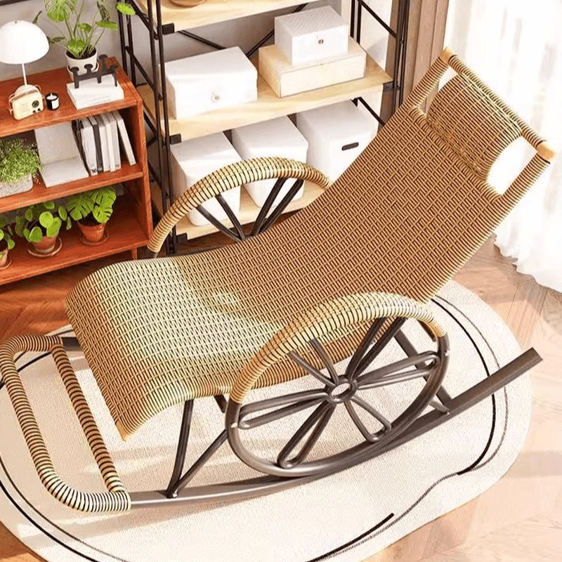 Simple Synthetic Rocking Chair with Scratch-tolerant Track Arm - image 18