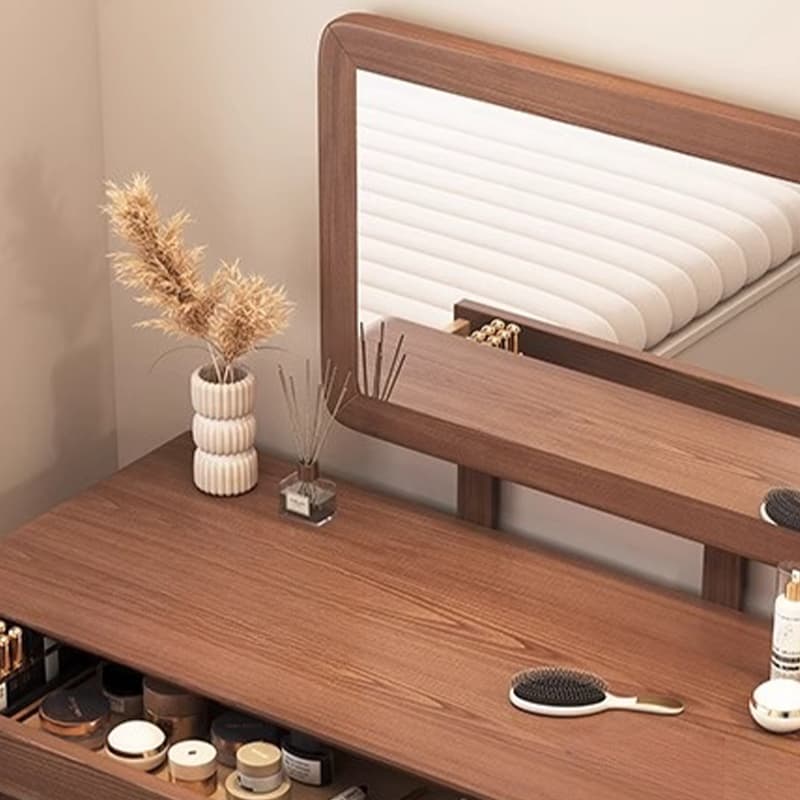 With Desk Antique No floating Push-Pull Makeup Vanity - image 9