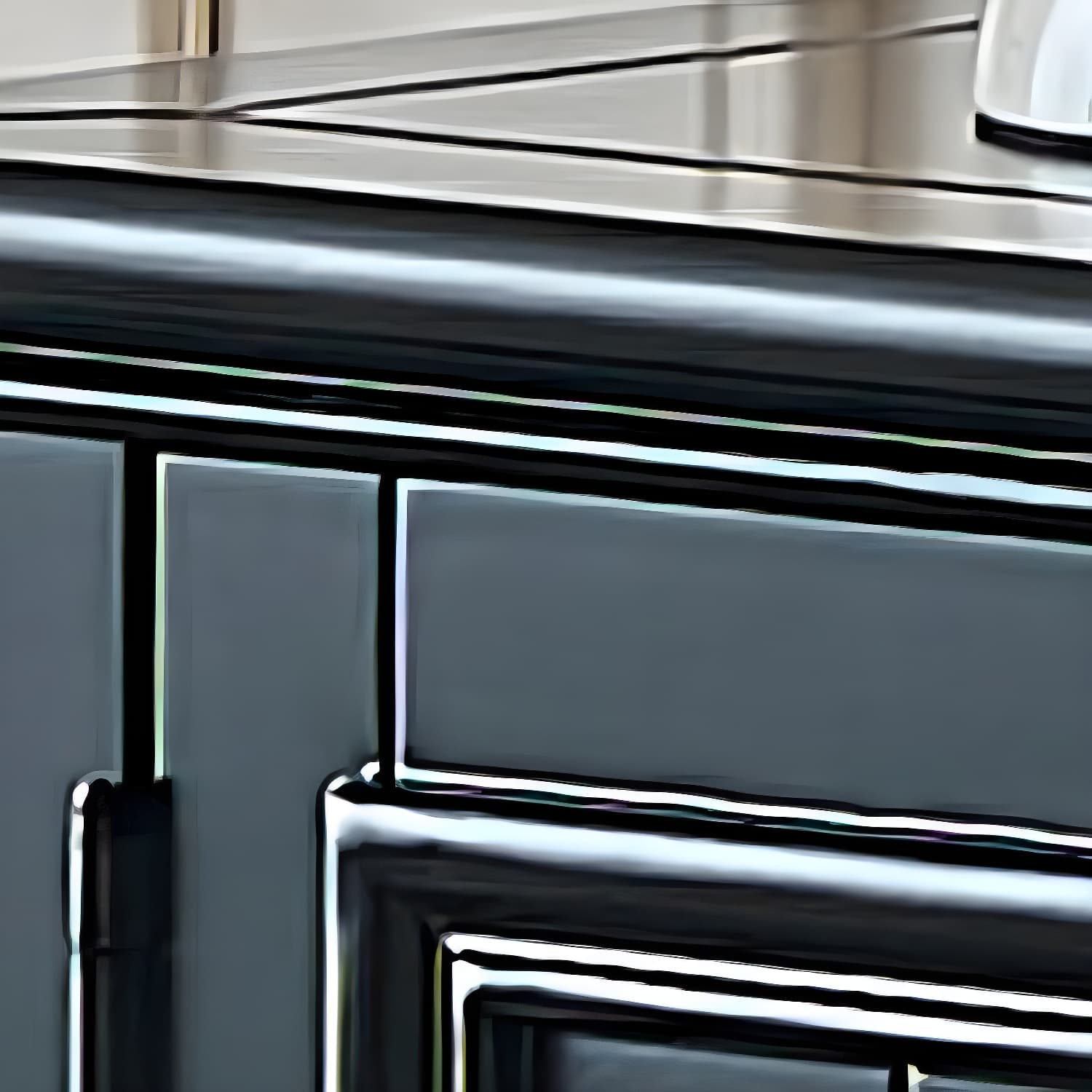 Modern Wood TV Stand with Open Storage & Cabinet Included - Standard Height - 3 Cabinets - With Legs - image 10