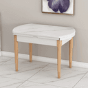 Color Natural Wood/White