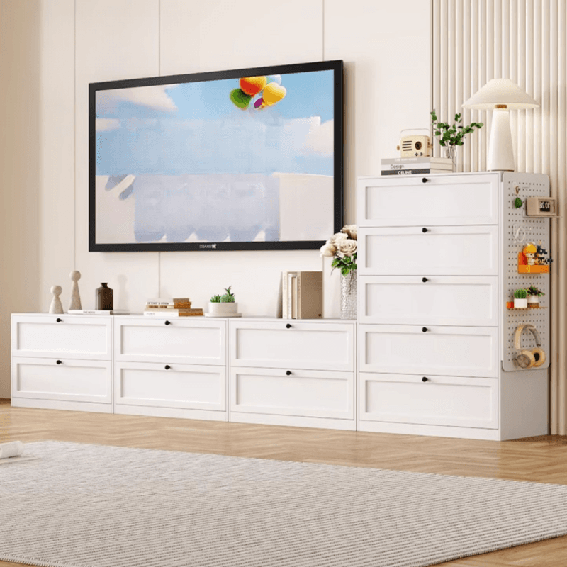 Chalk Casual Alloy Bachelor Chest/Lingerie Chest with 4/5/3 Drawers Vertical/Horizontal - image 4
