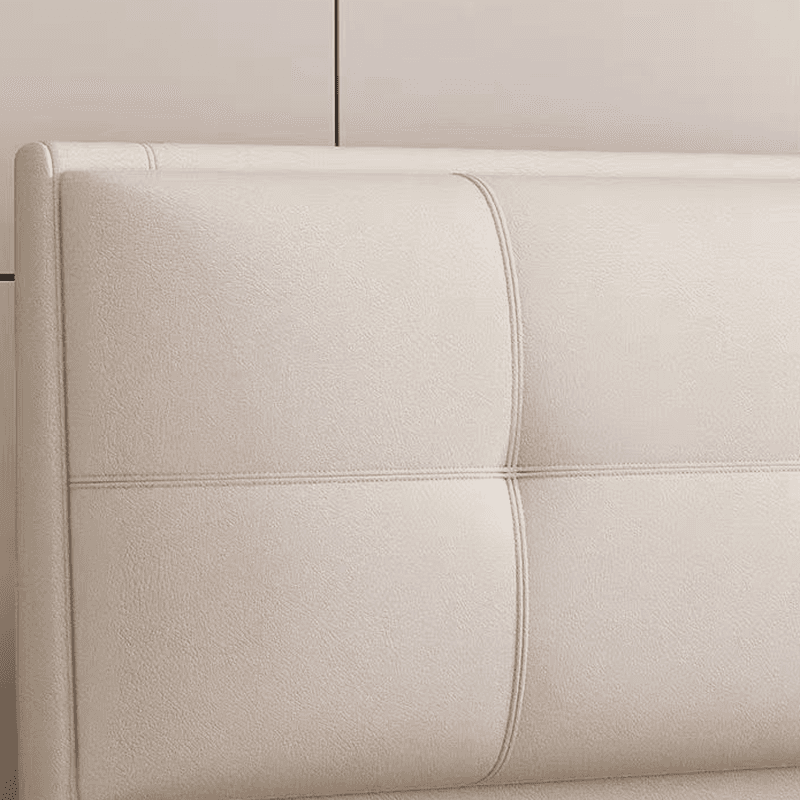 Modern Simple Style Panel Headboard with No Distressing, Piled Tufted Rectangle Design for California King/King/Queen Bed, Featuring Sponge Upholstery and Standard Height - image 13