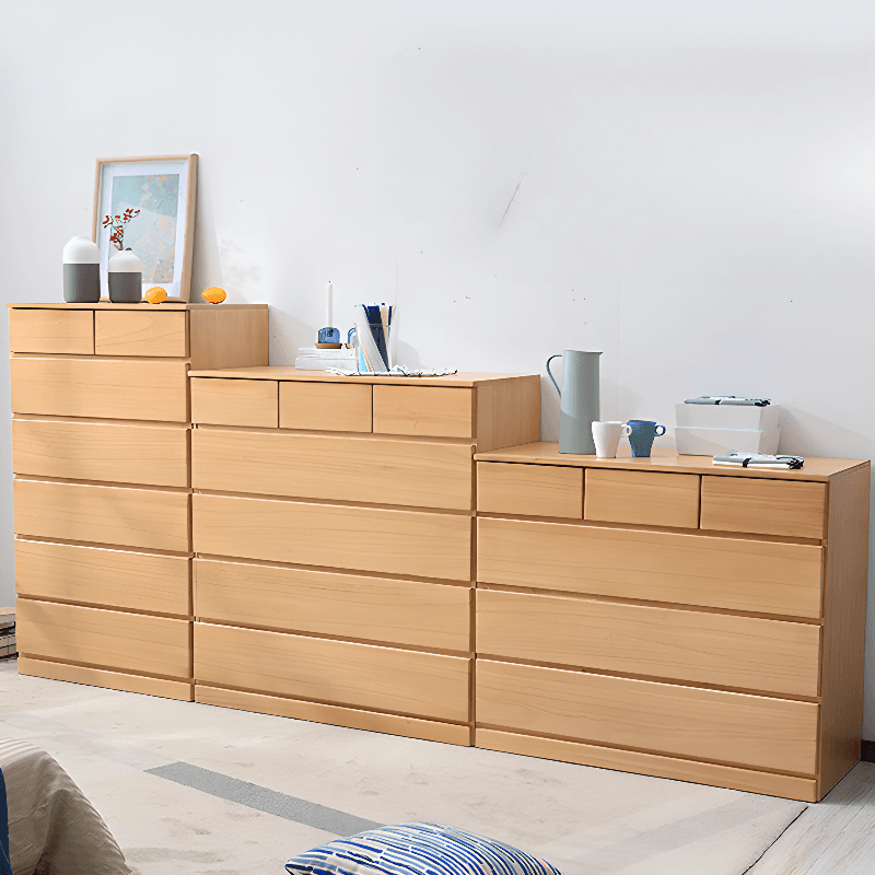 Nordic Cube-Shaped Lacquered Semainier/Console Dresser for Sleeping Room - image 21