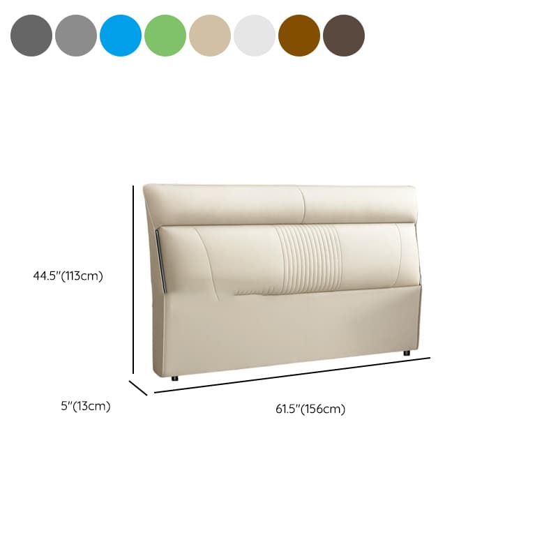 Art Deco Style Panel Headboard in Pine Wood with No Distressing, Rectangle Shape for King/Queen/Full Bed, Featuring Sponge Upholstery and Standard Height - image 15