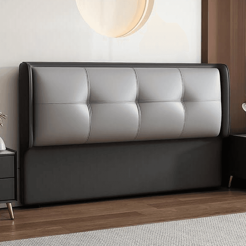 Simplistic No Distressing Queen(60"W x 80"L)/Full(54"W x 75"L)/Twin XL(38"W x 80"L) Standard（36-55“） Rectangular Button-tufted Panel Headboard with Sponge Filling