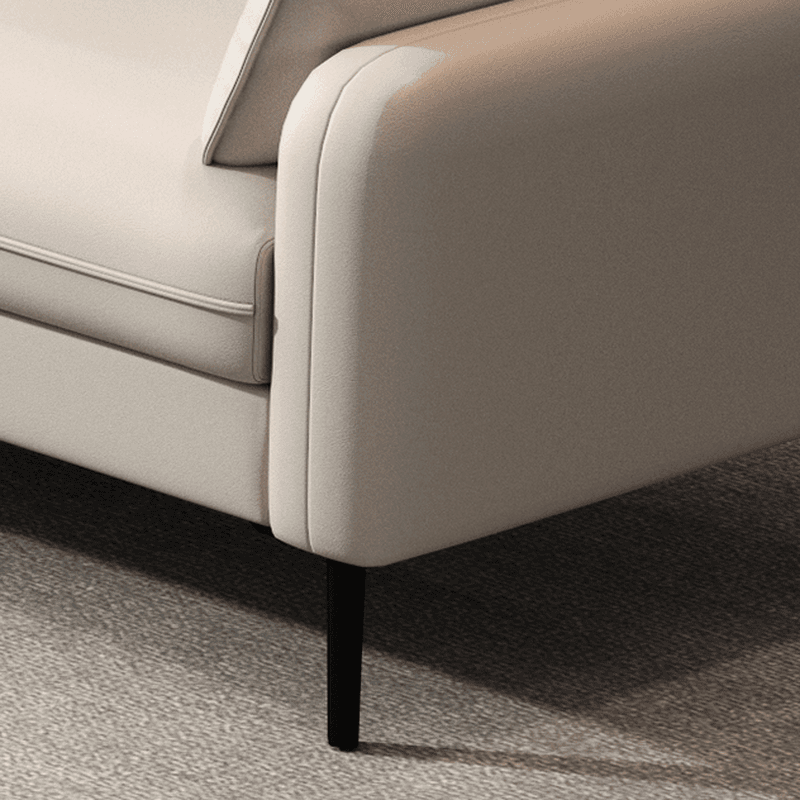 Tear Resistant Loveseat in Gray/Navy Blue/Amber Color with Arm - image 11