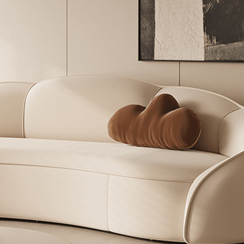 Versatile Olive Green/Ivory/Sand Sofa/Loveseat/Single Sofa with Sloped Arms and Concealed Support - image 12