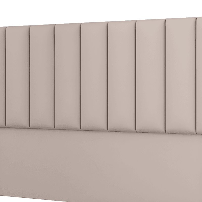 Simplistic Style Panel Headboard in Natural Wood with No Distressing, Rectangular Shape for Queen/Full/Twin XL Bed, Featuring Sponge Upholstery and Standard Height - image 10