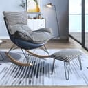 Upholstery Color Blue Houndstooth