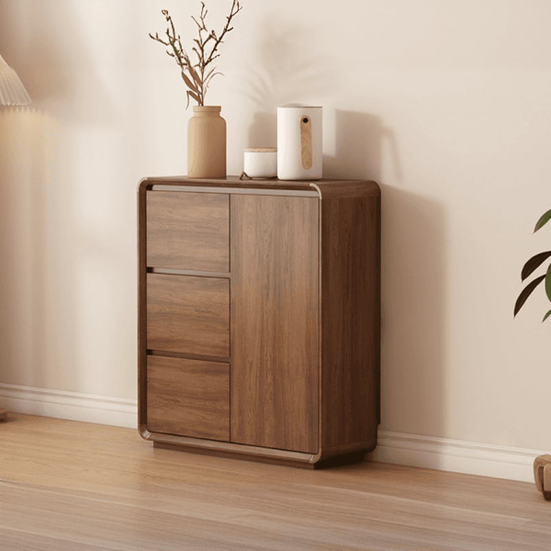Casual Cocoa Standard/Narrow Sideboard with 3 Drawers/3 Shelves/2 Doors/3 Doors - image 3