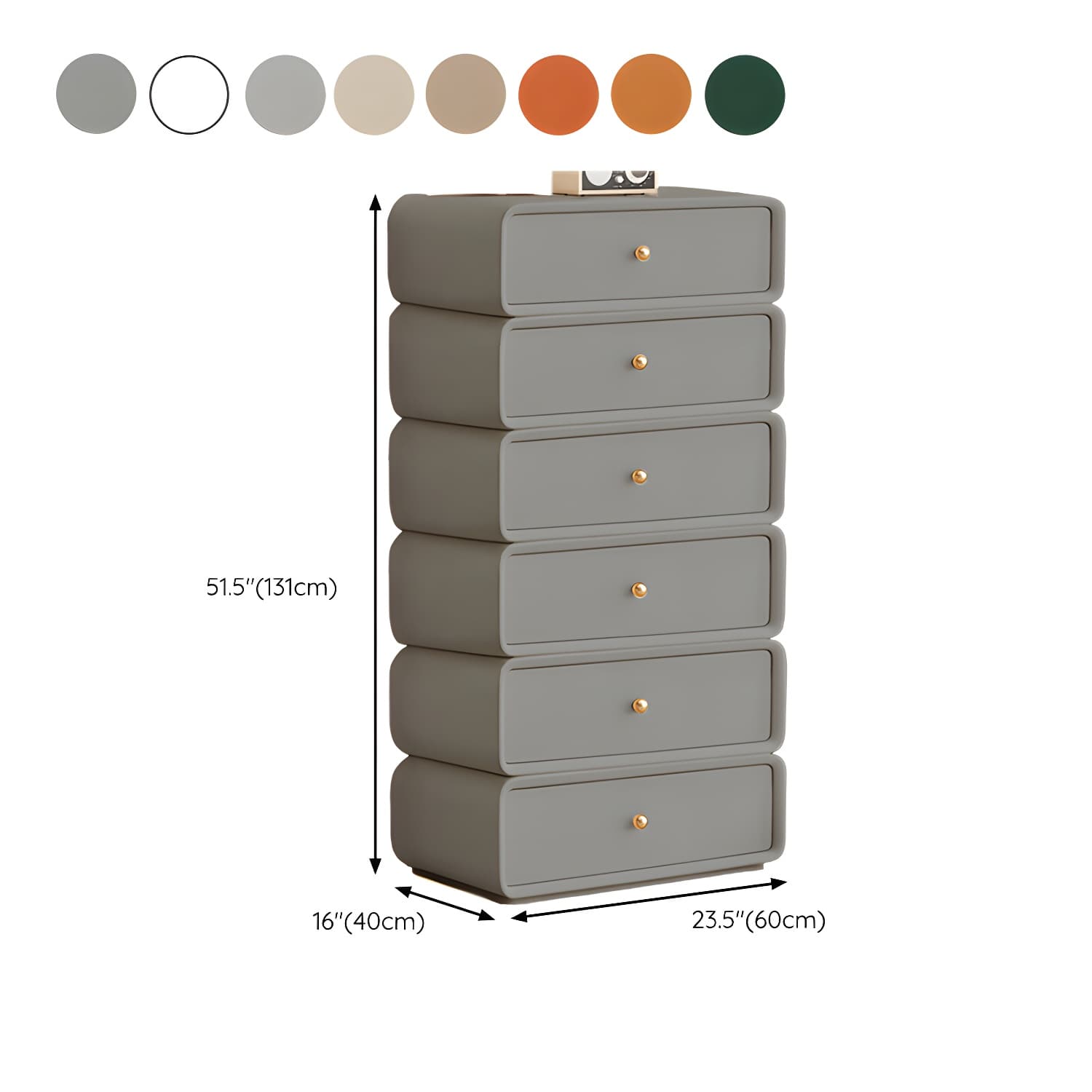 Modern Light Wood Dressers with Solid Wood Construction and Soft-Close Drawers - image 20