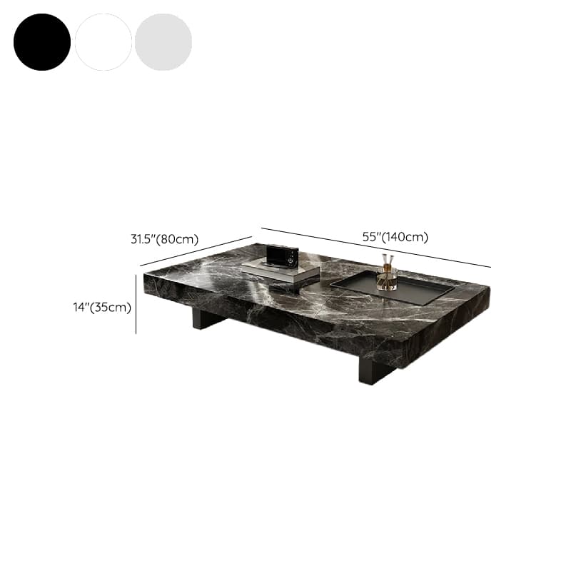Contemporary Parallelogram Accent Table with Sledge Base for Home - image 15