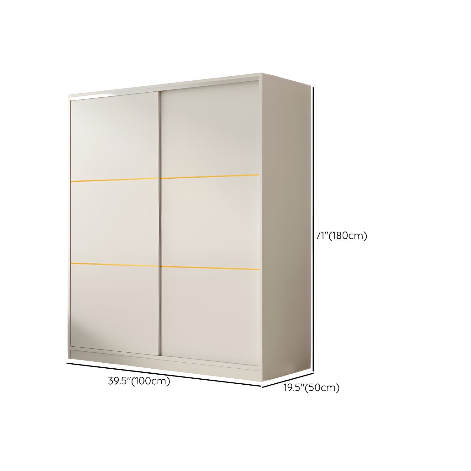 Spacious White Wardrobe Armoire with Shelves and Clothing Rod - Your Perfect Closet Solution - image 10
