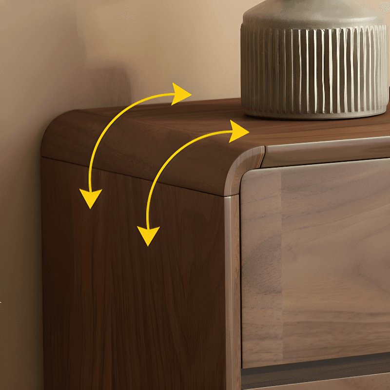 Cocoa Simplistic Natural Wood Double Dresser/Lingerie Chest with 6/9/5 Drawers in Horizontal/Vertical Orientation - image 5