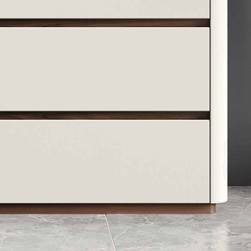 Off-White Simplistic Composite Wood Double Dresser/Bachelor Chest/Lingerie Chest with 8/6/3 Drawers in Horizontal/Vertical Orientation - image 9