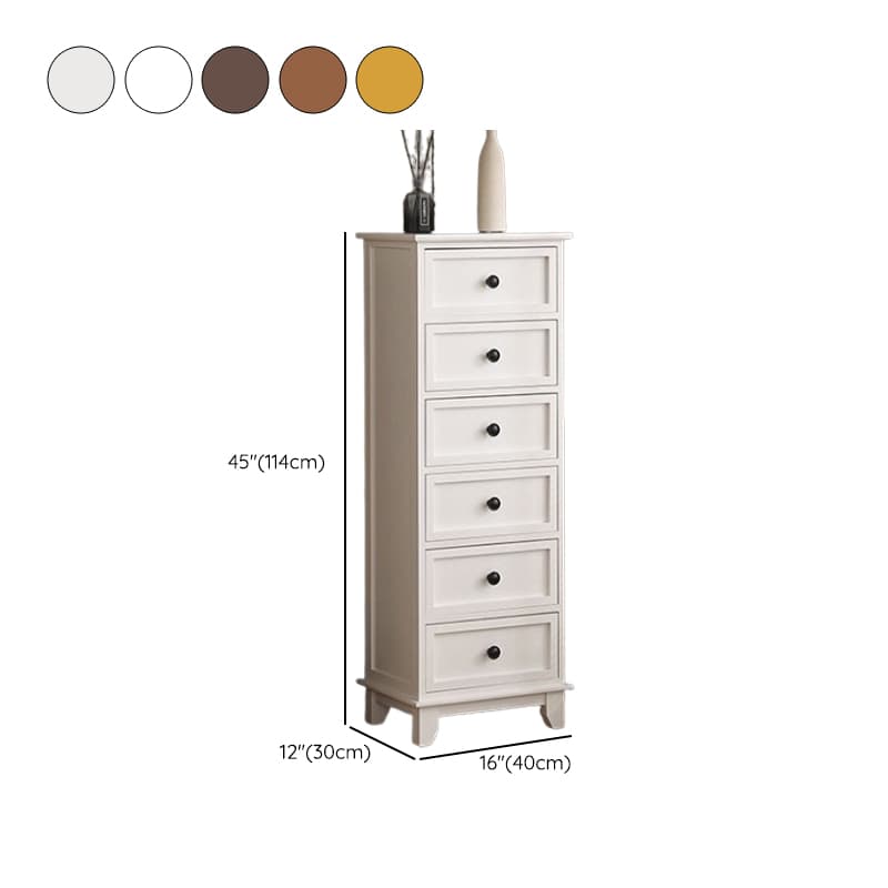 Trendy Cocoa/White/Lemon Color Lumber Rectangle Decorative Cabinet with 6 Drawers/5 Drawers/4 Drawers - image 16