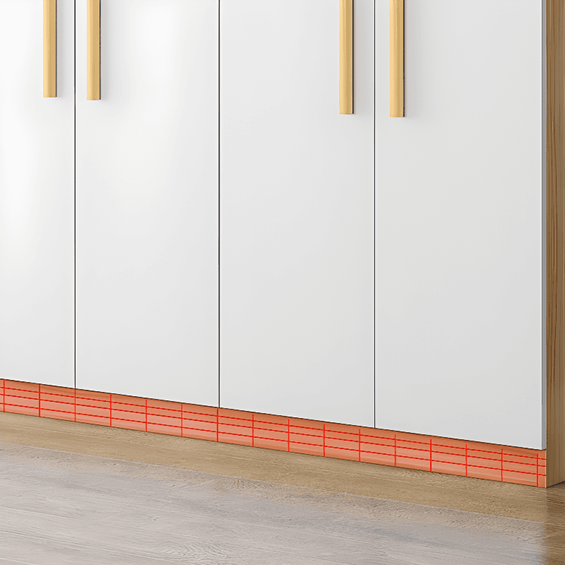 Modern Timber Detached Wardrobe with Soft Close Drawer, Soft Close Door, Interior Shelves & Clothing Rod - image 8