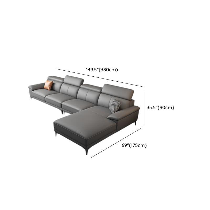 L-Shape/Straight Sofa/Sofa Chaise, Right Hand Facing/Horizontal Orientation - image 20