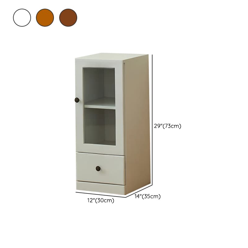 Modish Timber Console Dresser with 3/4/5 Drawers, Hutch Cabinets, and 2 Interior Shelves in Vertical Orientation - image 11