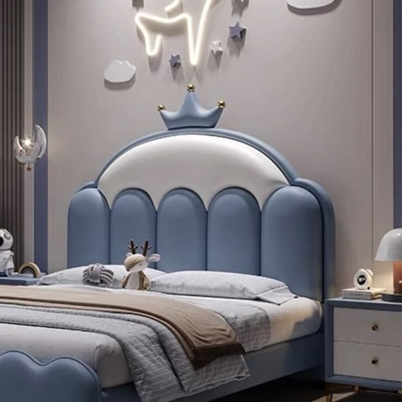 Modern Free-standing Standard King(76"W x 80"L)/Queen(60"W x 80"L)/Full(54"W x 75"L) Arched/Portman/Camelback Panel No Distressing With Legs in Wood