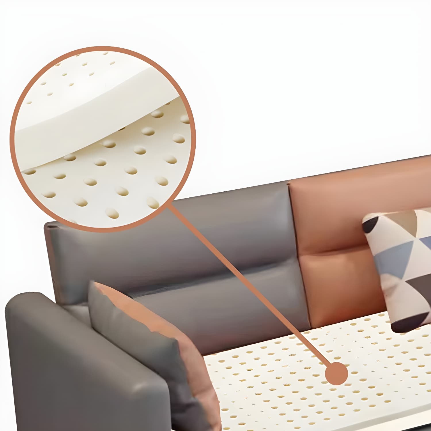 Comfortable Modern L-Shaped Reversible Sectional Sofa Chaise in Small Size - image 15