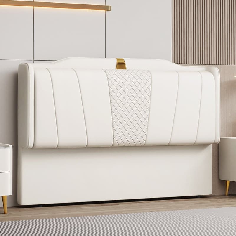 Modish Style Panel Headboard in Pine Wood with No Distressing, Rectangle Shape for Queen/Full/Twin XL Bed, Featuring Sponge Upholstery and Standard Height - image 5