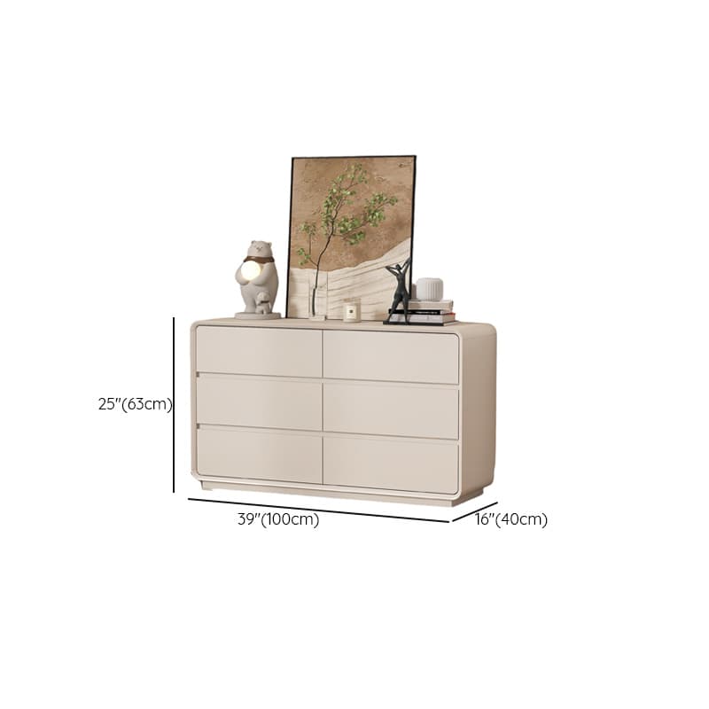 Off-White Trendy Composite Wood Bachelor Chest/Double Dresser/Lingerie Chest with 3/4/5 Drawers in Vertical/Horizontal Orientation - image 12