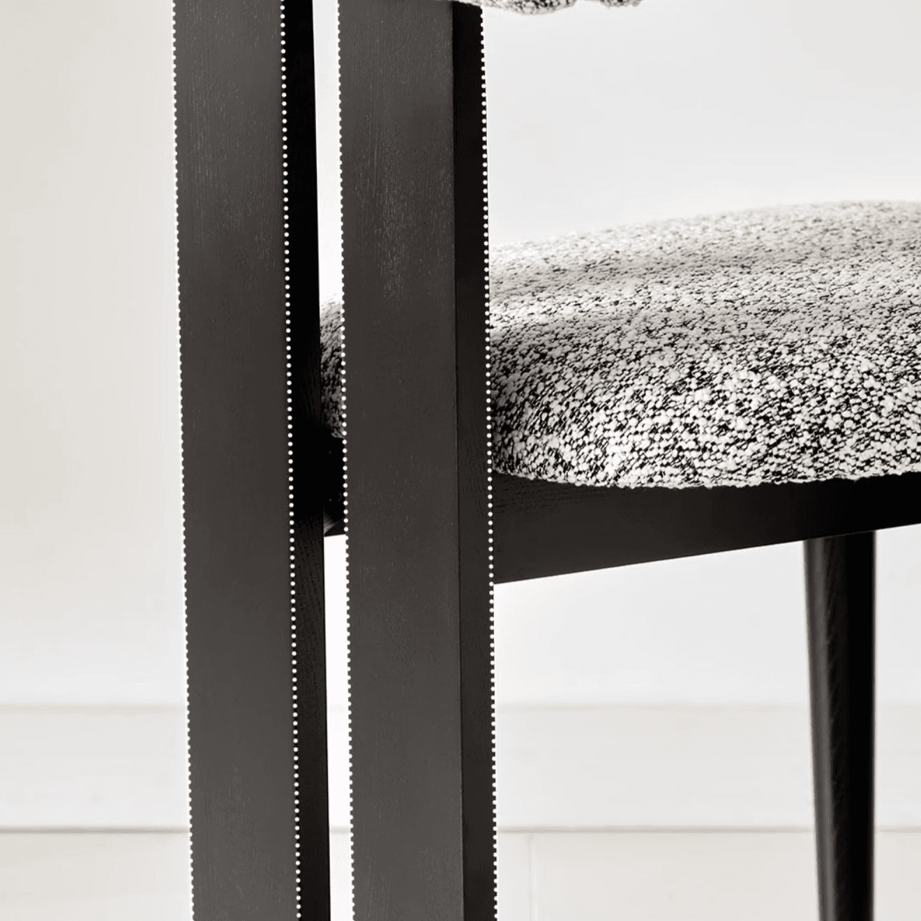 Casual Ash Side Chair with Slatted Back and Upholstered Seat - image 18