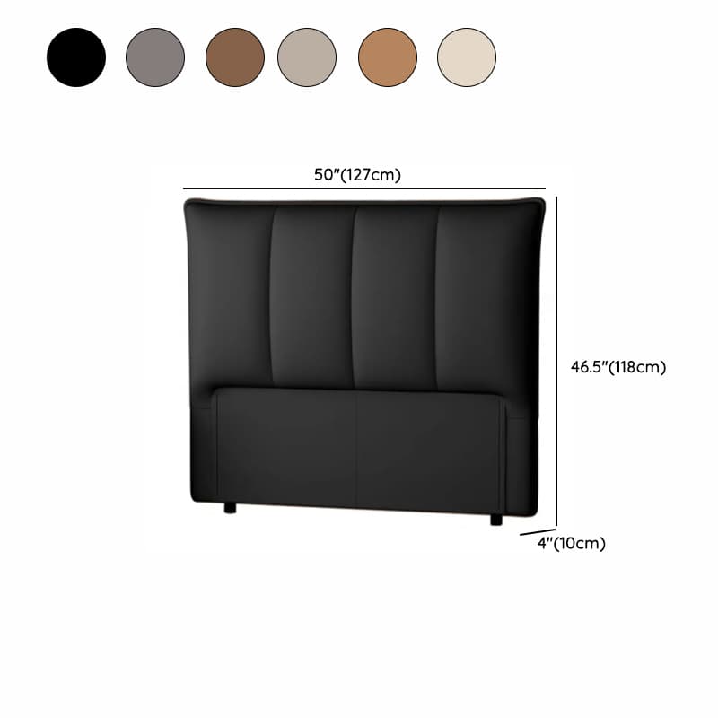 Standard（36-55“） Full(54"W x 75"L) Rectangle Free-standing Standard Upholstered Headboard Panel With Legs with Sponge Cushion in a Simple Style - image 11
