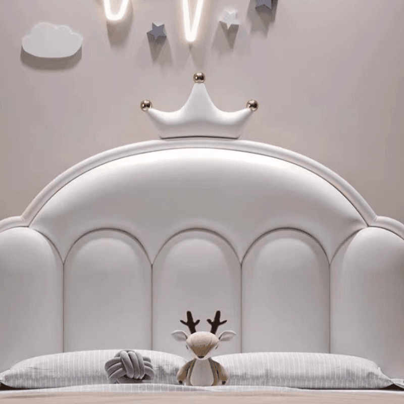Modern Free-standing Standard King(76"W x 80"L)/Queen(60"W x 80"L)/Full(54"W x 75"L) Arched/Portman/Camelback Panel No Distressing With Legs in Wood - image 10