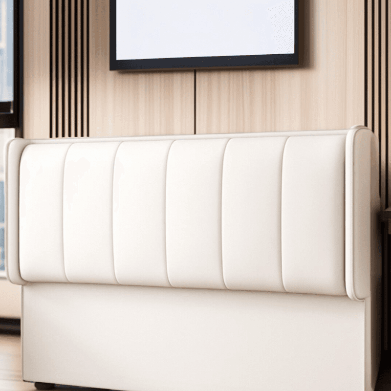 Contemporary Free-standing Standard Full(54"W x 75"L)/Twin(38"W x 75"L) Panel No Distressing With Legs in Lumber and Sponge - image 7
