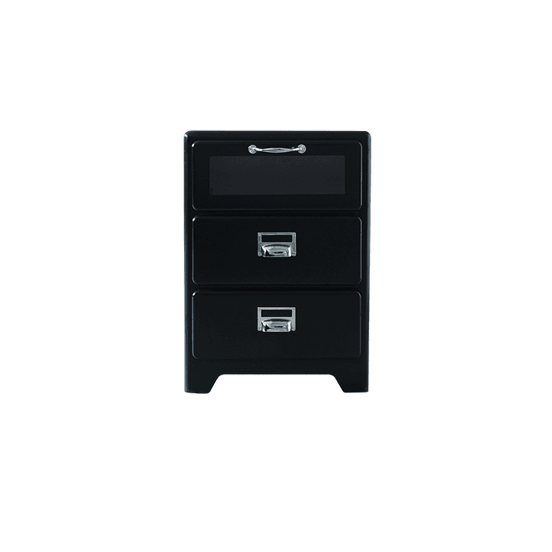 Contemporary Metal Bachelor Chest/Double Dresser with 5/6/3 Drawers in Vertical/Horizontal Orientation